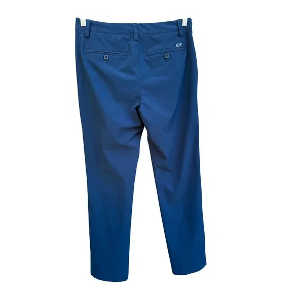 Vineyard Vines Mens‎ 30x32 Blue Performance Golf Pants Lightweight Stretch - Picture 5 of 7